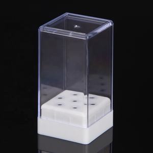Boîte de présentation <span class=keywords><strong>vide</strong></span> pour <span class=keywords><strong>foret</strong></span> à ongles outils de polissage des ongles boîte d'exposition transparente 7 trous pour support de <span class=keywords><strong>foret</strong></span> à ongles - Product Image 5