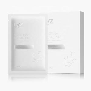 LYZ cuidado de la piel personalizado blanqueamiento brillo antienvejecimiento antiarrugas mascarilla facial suero de niacinamida ordinario para uso en salón de belleza - Product Image 1