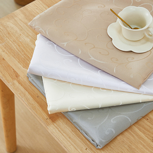 Fábrica al por mayor precio barato Estilo nórdico poliéster Jacquard manteles mantel explosiones redondo Rectangular mantel - Product Image 6