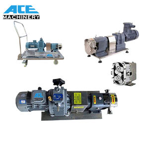 Vente en gros d'usine d'Ace machine de remplissage semi-automatique de pompe à lobes joint de pompe rotative pour confiture de crème de lotion au beurre d'arachide - Product Image 1