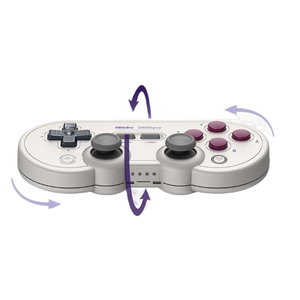 Control inalámbrico original 8BitDo 80DJ04 SN30 Pro G Classic con joystick de efecto Hall, batería de 480 mAh, 18 horas de duración de batería y movimiento de 6 ejes. - Product Image 4