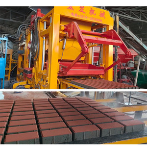 Maquinaria para <span class=keywords><strong>la</strong></span> Fabricación de Materiales de Construcción de Casas de Bloques, Línea de Producción de Ladrillos Totalmente Automática con Mezcladora de Concreto en Venta - Product Image 2