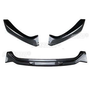Pour BMW Série 1 F20 F21 M-Pack 118i 120i 2015-2019 Kit Carrosserie Diffuseur Lame de Pare-chocs Avant 3 Pièces Protection Pare-chocs - Product Image 5
