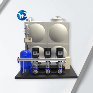 Bomba de Agua de Presión Constante de Frecuencia Variable Multietapa Vertical de Acero Inoxidable Personalizada de China para Agua - Product Image 2