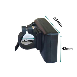 JN S810发光二极管显示器电动自行车防水5pin SM 24V 36v电动自行车屏幕Ebike配件电动自行车零件 - Product Image 4