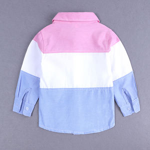 เสื้อเชิ้ตแขนยาวผ้าเดนิมแบบสั่งทำพิเศษสำหรับเด็ก ชุดสองชิ้นสำหรับเด็กผู้ชายอายุ 2 ขวบ - Product Image 3