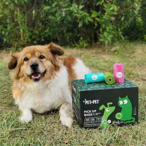 Sacs à déjections canines biodégradables et compostables, portables pour la promenade, les plus vendus - Product Image 5