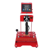 Presse à chaud numérique électrique manuelle 10 stations pour sublimation, impression de stylos, transfert de logos et d'images
