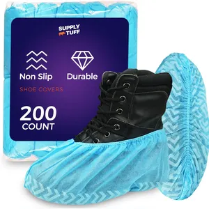 Non Woven Fabric Waterproof Disposable Boot   Shoe Covers