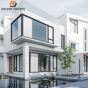 Ventana Abatible de Aleación de Aluminio Moderna GS con MOQ Bajo y Envío Garantizado para Viviendas - Product Image 1