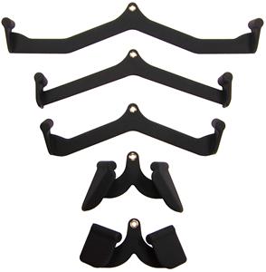 Wholesale 5-Piece Lat Pull Down Cable Machine Sets Steel and Rubber Triceps Bicep <b>Rowing</b> Accessories VPG-WL2911 VigorPowerGear - Product Image 1