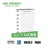 GSL ENERGY Fournisseur d'usine Batterie au lithium LiFePO4 haute tension empilable Solution de stockage d'énergie solaire Vente en gros Exportation