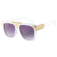 Nouveauté : Lunettes de soleil rétro pour hommes, tendance classique, protection UV, pour l'Europe et l'Amérique, idéales pour l'extérieur