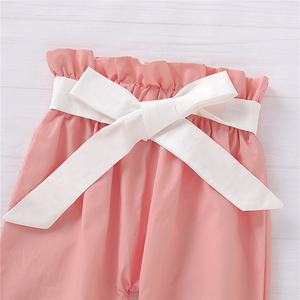 Tenues pour bébés nouveau-nés, couleur unie, haut à manches longues ample, pantalon, ensembles de vêtements pour enfants, vêtements pour bébés filles d'automne - Product Image 6