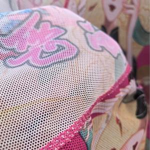 ตาข่ายดักปลา Boyuan ขนาดเส้นผ่านศูนย์กลาง 35 ซม. ทำจากอลูมิเนียมอัลลอยด์ แข็งแรงสูง พร้อมตาข่ายลายสีน้ำเงิน สำหรับการตกปลาในธรรมชาติ - Product Image 2