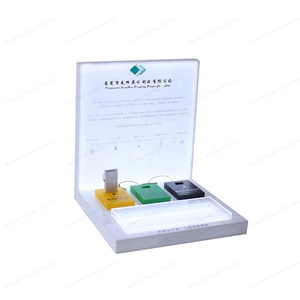 Exhibidor de Tabaco Acrílico Blanco Moderno con Carga Inalámbrica, Exhibidor de Mostrador para Minoristas con Funciones Inteligentes - Product Image 2