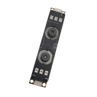 Cámara USB ZYKD de Alta Definición 2MP, Binocular, 1080p, Amplio Rango Dinámico, Detección de Vida Real, para Kioscos Publicitarios y Monitoreo de Video