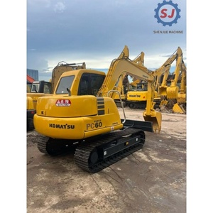 Miniexcavadora Komatsu PC60 de 6t Usada en Venta, Ideal para Excavación de Cimentaciones - 40% Más Barata que Nueva y en Buenas Condiciones - Product Image 3