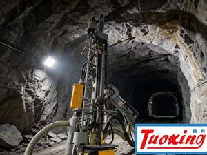 מקדחת <span class=keywords><strong>DTH</strong></span> מדגם Tuoxing KP-35 בעלת יעילות גבוהה עם פטיש מתקדם ליחס אנרגיה-אימפקט מעולה - Product Image 4