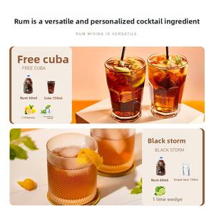 Ron Oscuro de 40% de Alcohol, Barril Grande de 5L, Destilado en Alambique, Venta Directa de Fábrica, B-end al por Mayor - Product Image 4