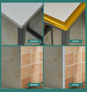 Pvc linh hoạt đúc TRIM bé cạnh Peel và Stick góc TRIM Protector trang trí tường Guards Strips - Product Image 4