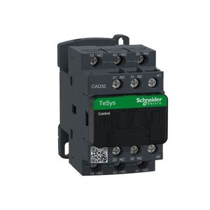 Contacteur Schneider neuf et original, série CAD, modèle CAD32/50, 3 ouvertures 2 fermées, 110VDC24AC 220V, modèles CAD32BDC/CAD32FDC/CAD50B7C - Product Image 5