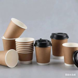 Vasos de Papel Compostables con Recubrimiento Impermeable de 8oz, 12oz y 16oz para el Mercado Latinoamericano - Product Image 5