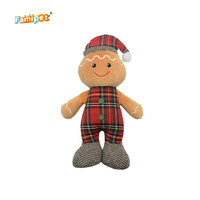 Jouets en peluche pour chiots, personnalisés, en gros, sur le thème de Noël, avec sonnette, pour animaux de compagnie, par le fabricant Famipet