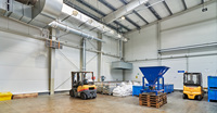 Planta de Procesamiento Industrial PEB, Estructura de Acero Resistente Personalizada para la Construcción de Naves Industriales