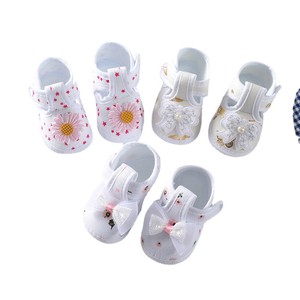 DOU YI Zapatos de Bebé Unisex para Primavera y Otoño, Suela <span class=keywords><strong>Suave</strong></span> de Tela, Cierre de Velcro, Diseño de Dibujos Animados, Transpirables, Antideslizantes, de 0 a 1 Año - Product Image 5