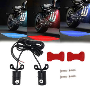 <span class=keywords><strong>Accessoires</strong></span> pour moto, 2 pièces, projecteur LED sous le châssis de la moto, ailes d'ange fantômes, lumière laser, lumière LED pour moto - Product Image 1