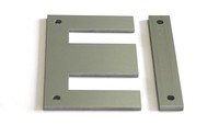 Placa de acero al silicio magnético con forma EI de baja pérdida de hierro, fabricada en fábrica, para transformador monofásico, laminación EI, núcleo toroidal de hierro