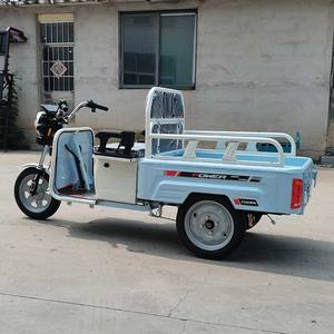 2025 Neues Modell Mini 600W Offener Aufbau Lasten Elektro Erwachsenen Multifunktions-Dreirad Klappbares Elektrofahrzeug und Lastendreirad - Product Image 3