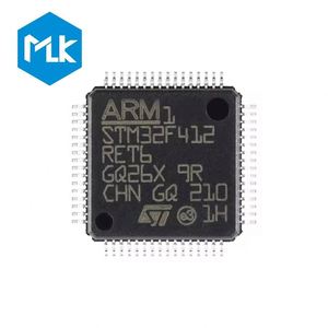 MLK STM32F412RET6 ของแท้ในสต็อก IC 32 บิต 100MHz 512KB แฟลช 512KB <span class=keywords><strong>SRAM</strong></span> LQFP64 วงจรรวม ไอซีชิป ไมโครคอนโทรลเลอร์ - Product Image 1