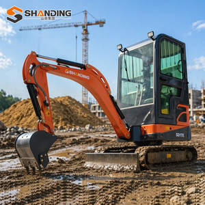 Vente à prix réduit : Micro-excavatrice domestique 1,7t, mini-excavatrice sur chenilles, mini-excavatrice agricole, mini-pelleuse - Product Image 5