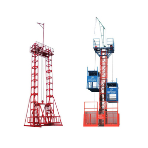 Monte-charge électrique à structure simple 2000 kg, 0-36 m/min, à câble métallique, pour la manutention <span class=keywords><strong>de</strong></span> matériaux sur chantier - Product Image 1