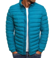 Nouveauté 2024 : Manteaux matelassés en toile pour homme, personnalisables avec logo, style urbain, chauds pour l'hiver, en coton