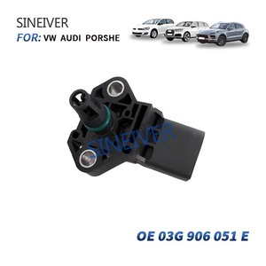 เซ็นเซอร์วัดแรงดันในท่อร่วมไอดี สำหรับรถยนต์ Volkswagen Audi A1 A3 A4 A5 A6 A7 Q5  0281002977 03G906051E 03G906051M 04E906051A 038906051C - Product Image 4