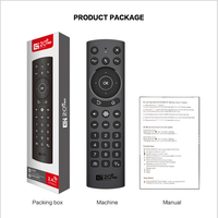 Souris volante sans fil intelligente de haute qualité, nouvelle G20BTS G20PRO G20 PRO BT 2.4G, télécommande intelligente avec gyroscope et commande vocale pour Android TV Box