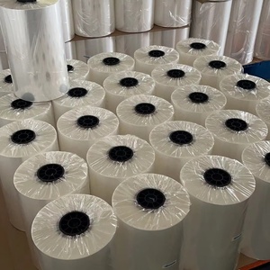 50cm chiều rộng micro-đục lỗ <span class=keywords><strong>pof</strong></span> nhựa co phim cuộn có thể in nhiệt co ngót bọc cho thực phẩm đóng gói mềm thổi đúc - Product Image 3