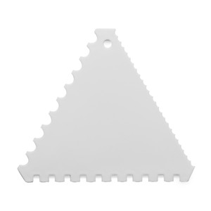 Pettine decorativo per progetti di cucito e artigianato, strumento in plastica bianca - Product Image 1