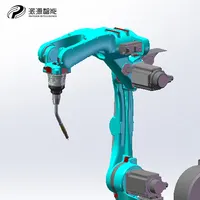 PY mig-robot brazo de 1,44 m de longitud, 6 ejes, 1440mm, soldadura automática industrial para acero al carbono