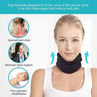 Aofit – Attelle cervicale réglable, respirante, en polyfoam haute élasticité, anti-cyphose, pliable et légère