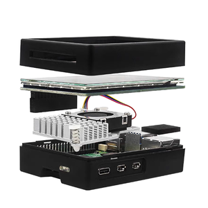 Generasi ke-5 Raspberry <span class=keywords><strong>Pi</strong></span> 5B dengan 3.5 inci Aluminum Aloi Shell TFT LCD resistif layar sentuh komponen elektronik - Product Image 5