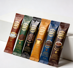 Vente flash - Sacs <span class=keywords><strong>sous</strong></span> <span class=keywords><strong>vide</strong></span> personnalisés - Sacs refermables écologiques - Matériel de qualité alimentaire - Étanches - Pour 20 g de café - Petits sacs - Product Image 1