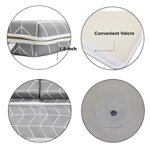 Cómodo suave soporte <span class=keywords><strong>para</strong></span> bebé bañera rodillera cojín protector <span class=keywords><strong>de</strong></span> rodilla y juego <span class=keywords><strong>de</strong></span> almohadillas <span class=keywords><strong>para</strong></span> el codo <span class=keywords><strong>de</strong></span> baño - Product Image 5