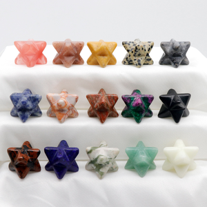 Jaspe Kambaba 3cm de diamètre Étoile Merkaba Guérison Géométrie Sacrée <span class=keywords><strong>Pierre</strong></span> <span class=keywords><strong>Chakra</strong></span> 30mm <span class=keywords><strong>Pierre</strong></span> précieuse sculptée avec gravure Artisanat - Product Image 5