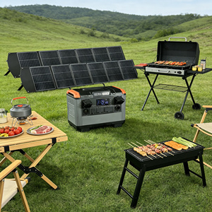 Estación de Energía Portátil de 230V 50Hz, 2000W 2400W 2000Wh LiFePO4, para Fiestas al Aire Libre y Uso con Pequeños Electrodomésticos - Product Image 6