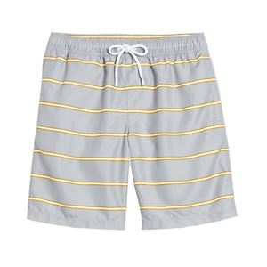 Servicio OEM: Pantalones Cortos Deportivos Casuales para Hombre, Diseño Sólido con Logotipo Personalizado, Tejido de Punto, Color Liso, Transpirables, para Actividades al Aire Libre - Product Image 1