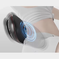 ToWell Multifunktionale Fernbedienung 2000mAh Akku Rückenmassagegerät Lendenwirbelstrecker mit Lufttraktion und Rotlicht-Heizung